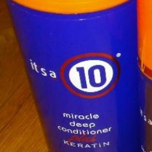 Its a 10 conditioner & hair mask bundle