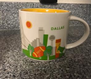 Dallas You Are Here Mug