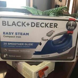 Black and decker easy steam iron