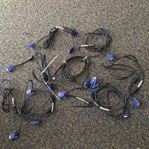 10 VGA cables