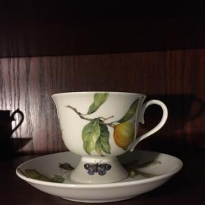 Teacup And Saucer Lemon Print