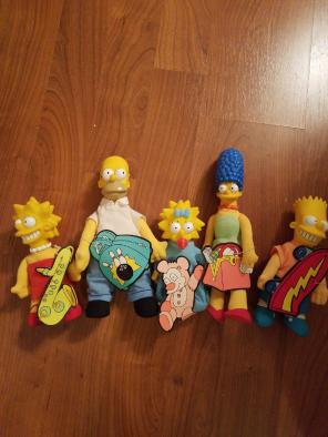 Burger king 1990 Simpson set
