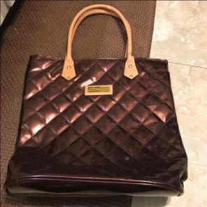 Joy and Iman luggage tote