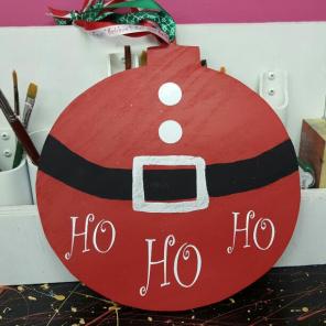Christmas ornament door hanger
