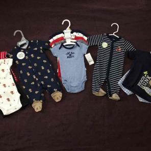 Baby Boy Newborn 12pc Lot