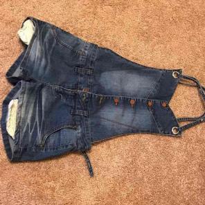 Papaya small overalls