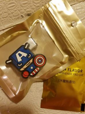 Captain America Car Air Freshener