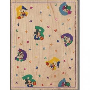 Disney Babies Background Wood Mounted St
