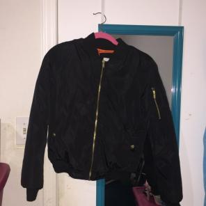 Black Bomber Jacket