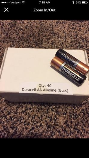 New Batteries 40 Total