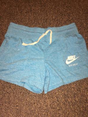 Girls Blue Casual Nike Shorts