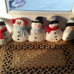 Adorable Snowman Door Stopper