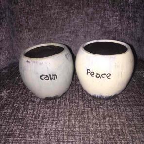 2 Mini Vases 2 Jars 2 Desk Cup Holders