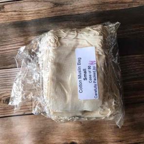 100 Muslin bags