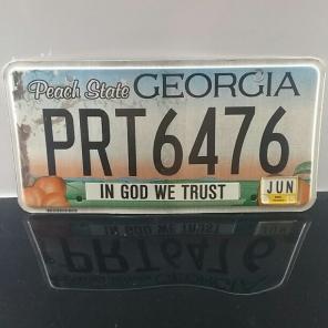 In GOD we tust bibb cty 2015 GA tag