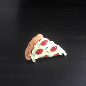 Pizza Lapel Pin Brooch Hat Denim Art Fun