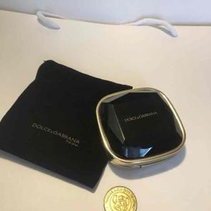DOLCE&GABBANA compact mirror with velvet