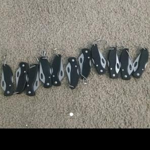 Keychain Pocket Knives Set of 5 NEW