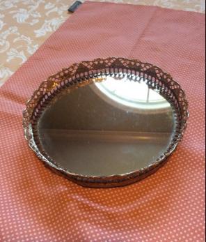 Vintage Vanity Tray Mirror