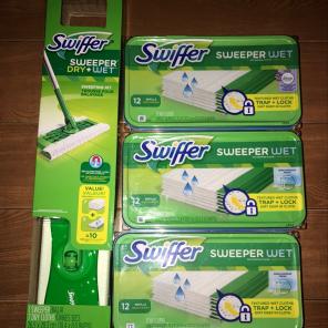 8 Bundle Swiffer Sweeper Wet And Tide