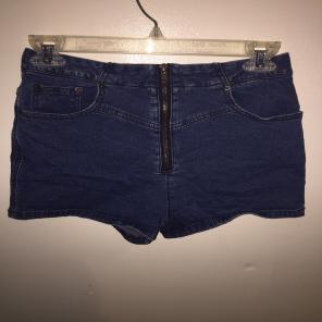 Blue Denim Shorts