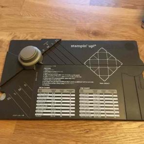 Stampin Up retired gift box punch board