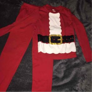 New Santa Pajamas (size 10)