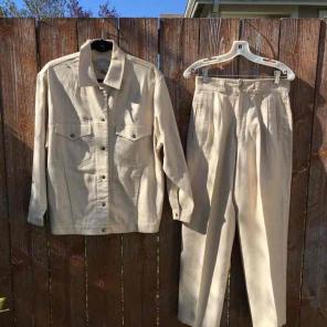 Banana Republic Linen Top / Trouser Set