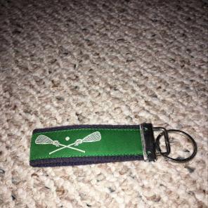 Lacrosse Keychain