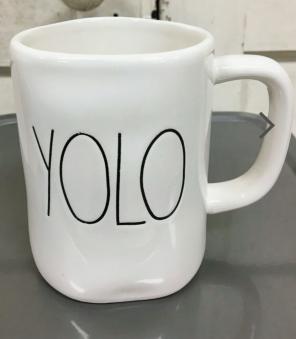 Rae Dunn Yolo Mug