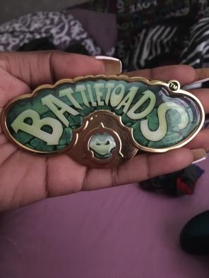 Battle toads Belt buckle