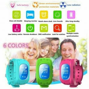 NEW PINK child safety GPS smart watch