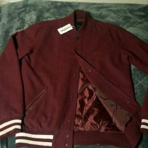 Active Varsity Jacket Size Small burgund