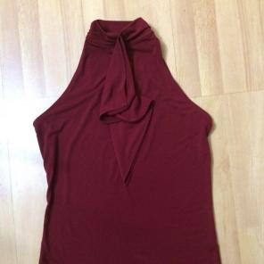 The Limited Maroon Top Sz Small