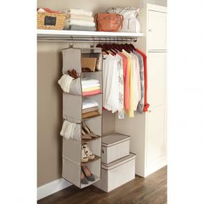 TWO Hanging Closet Organizers