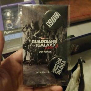 GUARDIANS OF THE GALAXY VOL.2 BUTTONS