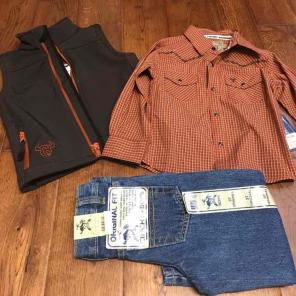 Cinch western hardware bundle sz 3 NEW