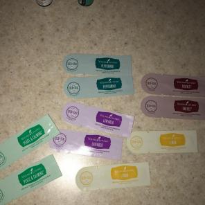 10 Young Living Samples