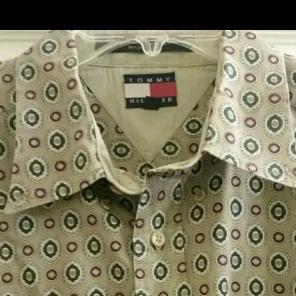 Vintage Mens Tommy Hilfiger Shirt Large