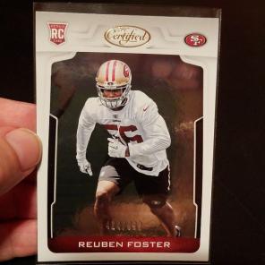 2017 Certified Reuben Foster RC /999