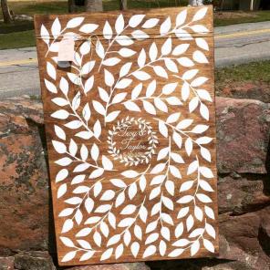 Wedding guest book