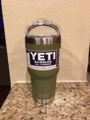 DURACOAT YETI Rambler 30 oz •OLIVE GREEN