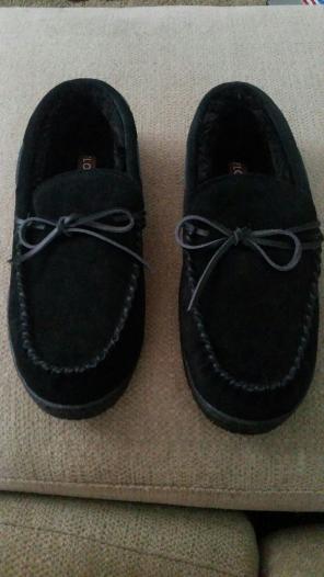 Men's furry slippers