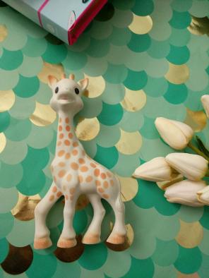 Sophie the giraffe