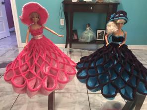 Hand Made Crochet Dress Barbie