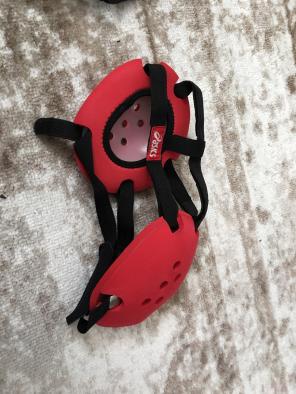 Red youth Wrestling Headgear