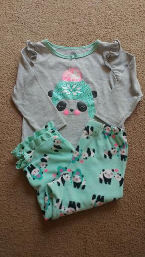 FS! 2T 2pc Panda Fleece Pj Set Pajamas