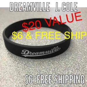 J. Cole Dreamville logo Wristband - NEW