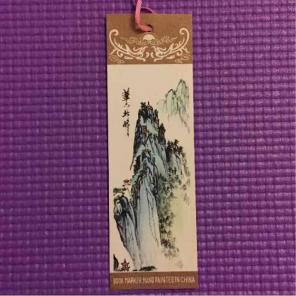 Hand painted bookmark