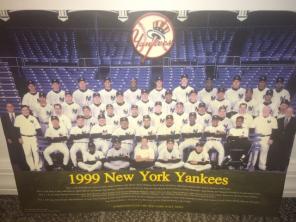 1999 NY Yankees Championship Poster
